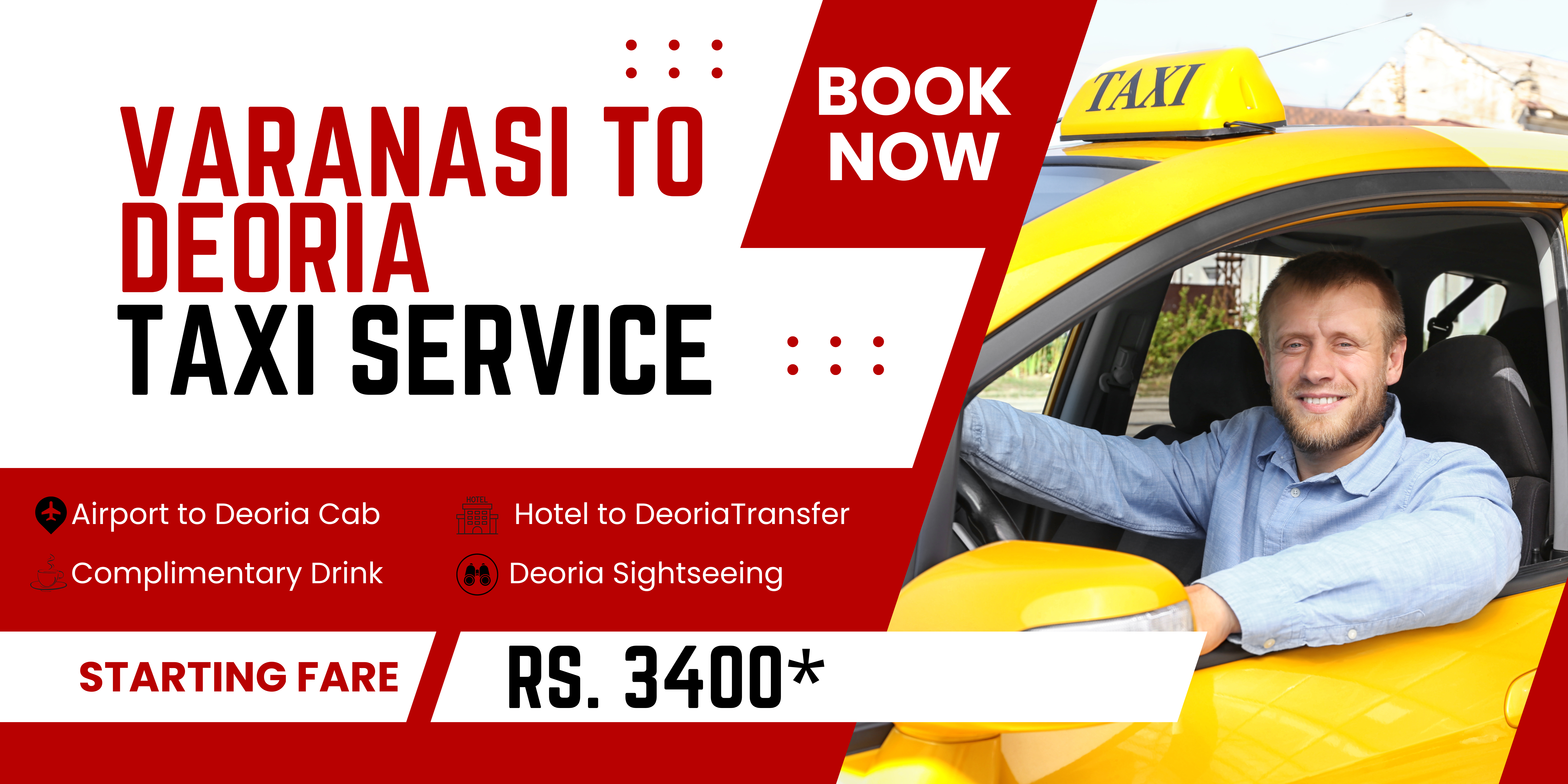 Varanasi to Deoria Taxi Service – Book Your Ride with Varanasi Taxi Service