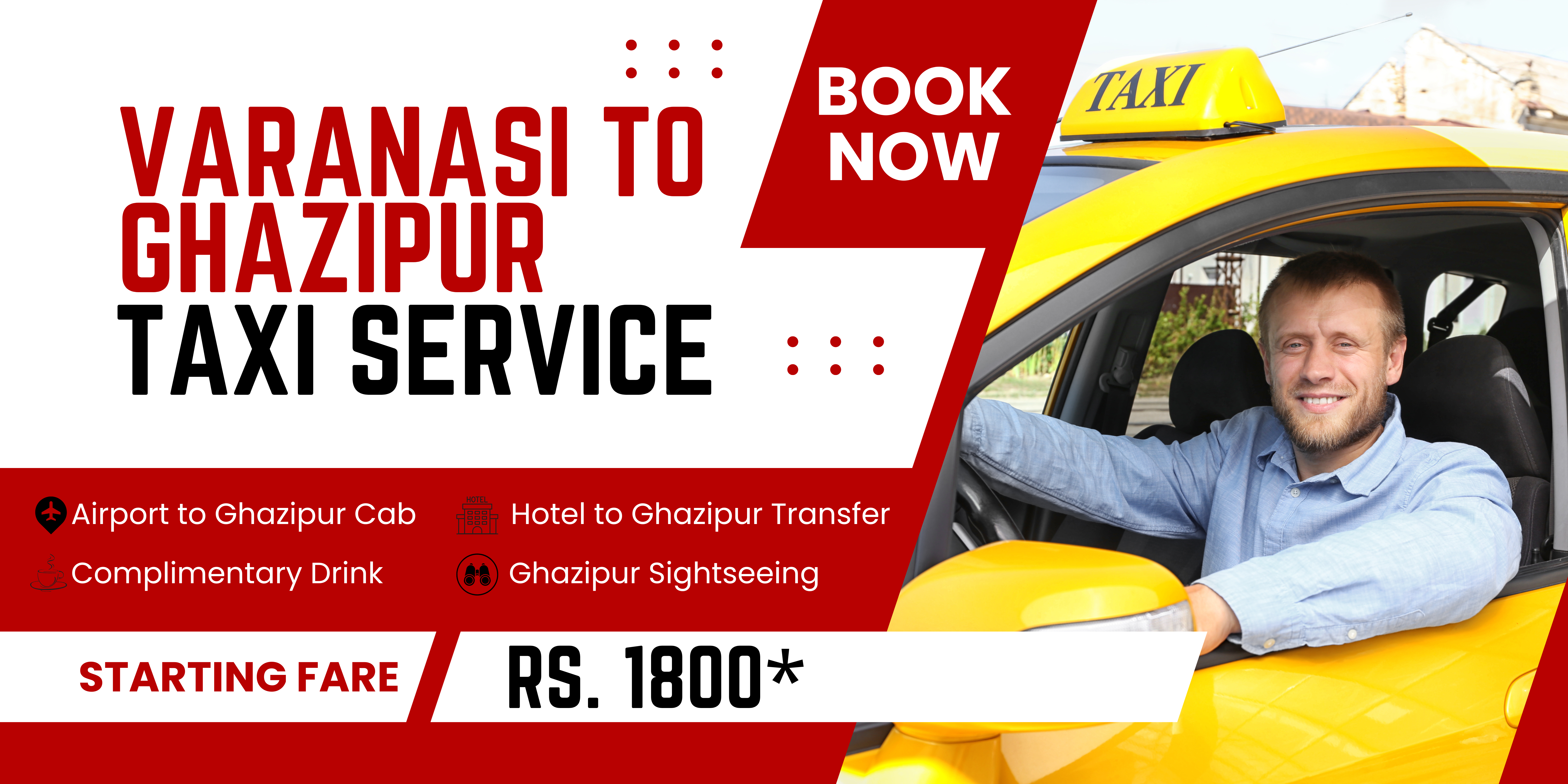 Varanasi to Ghazipur Taxi Service – Affordable and Reliable Cab Booking