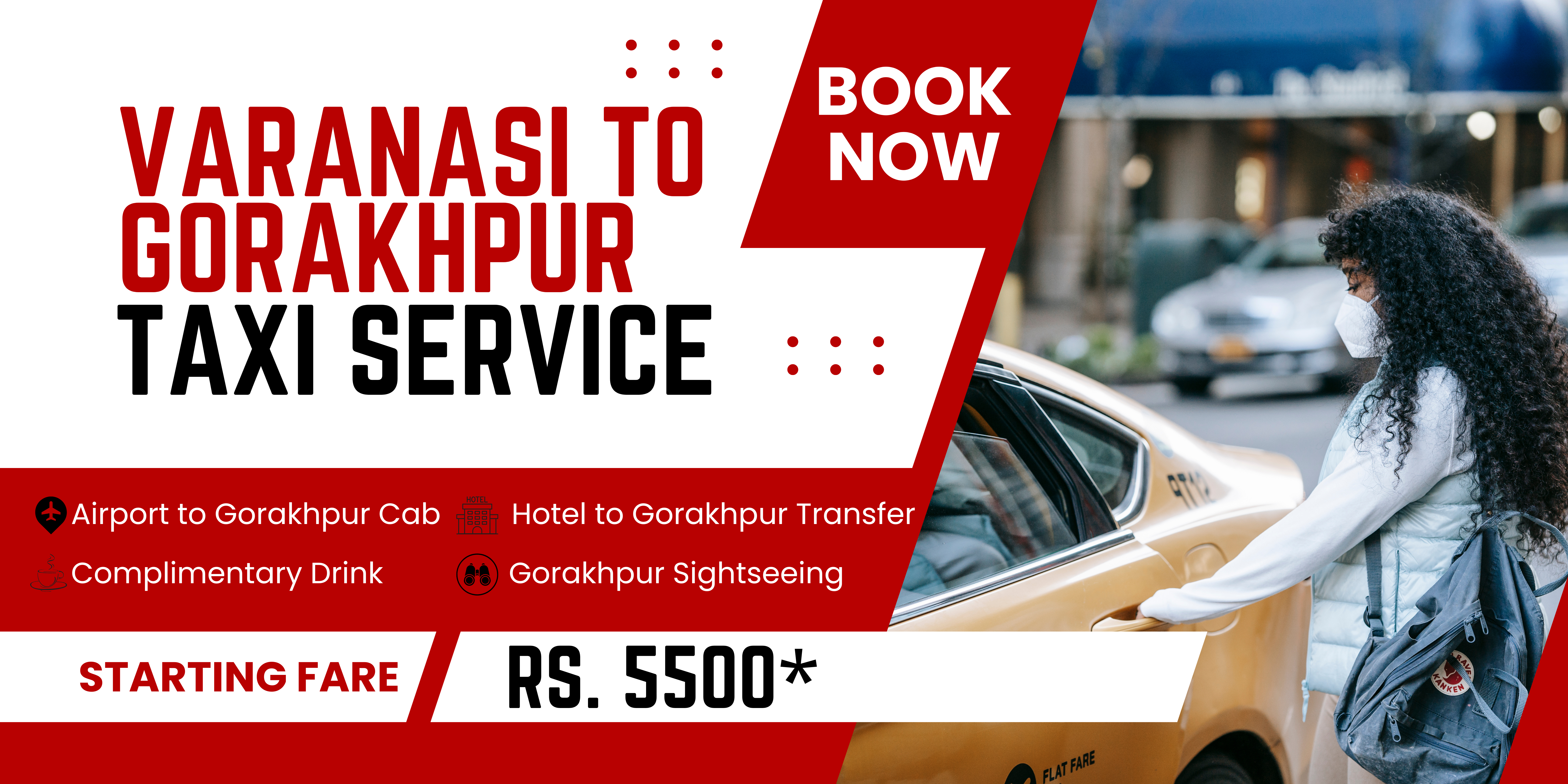 Varanasi to Gorakhpur Taxi Service – Affordable Cab Booking