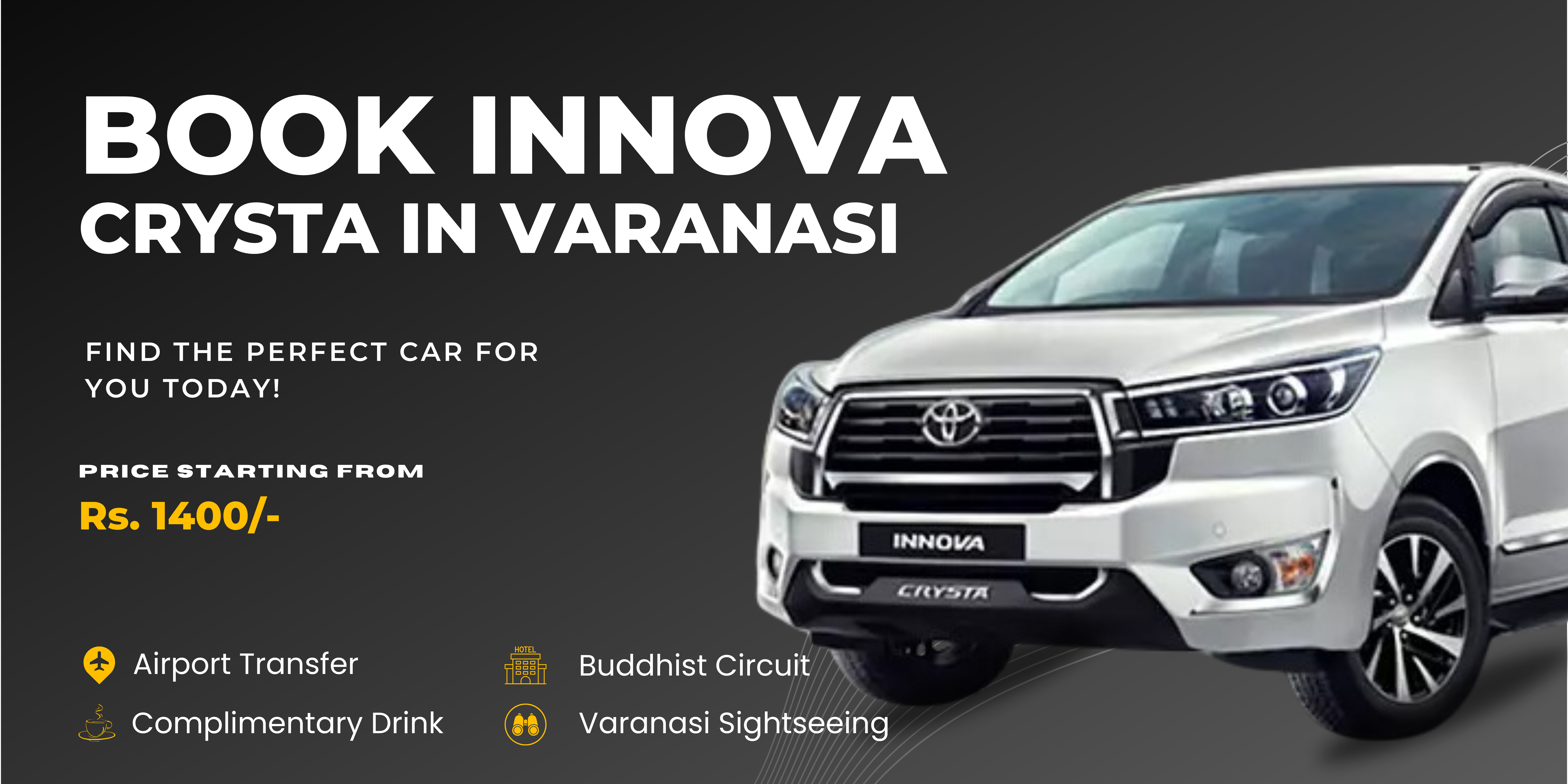 Innova Crysta in Varanasi