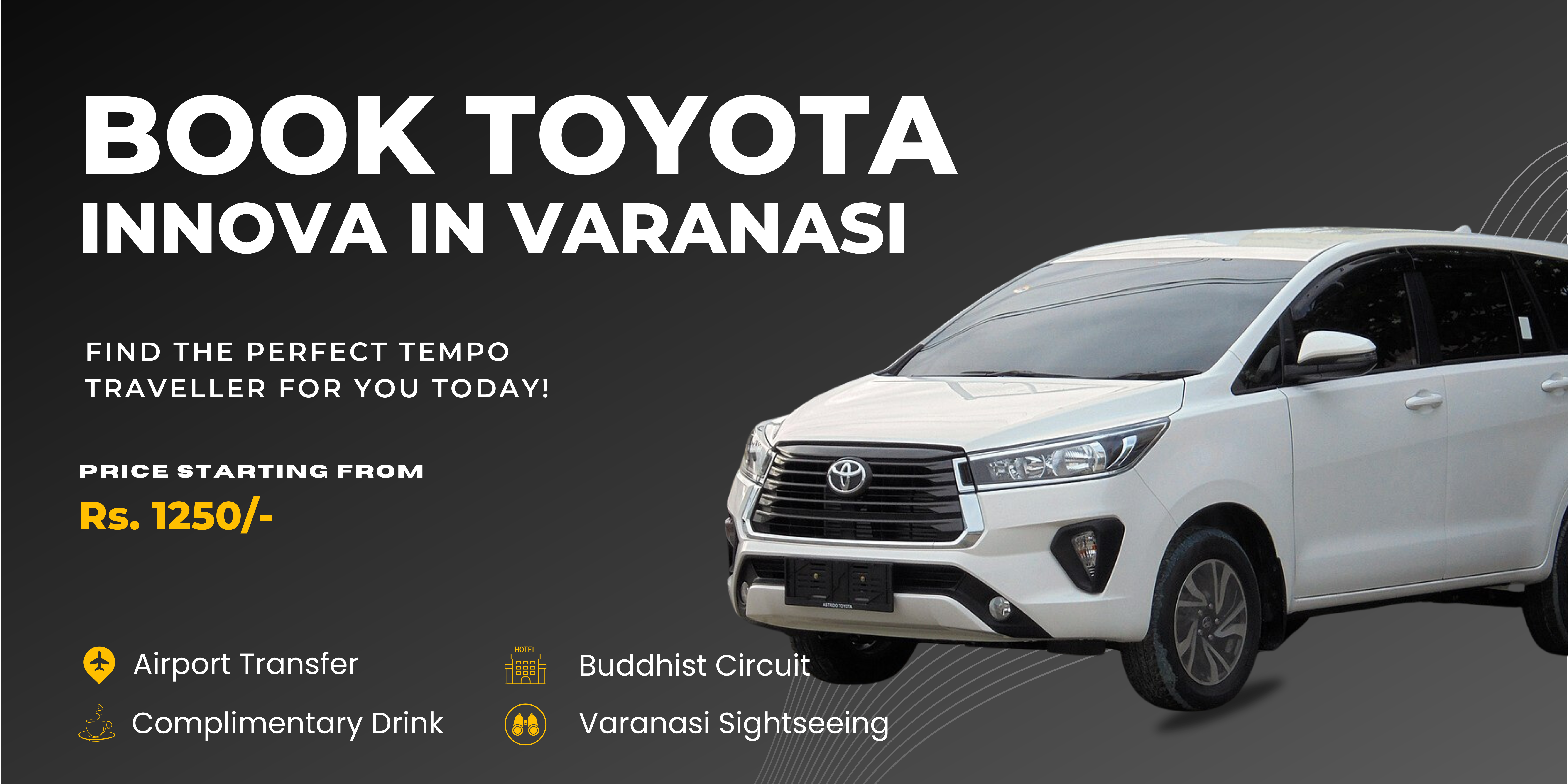 Book Toyota Innova in Varanasi – Reliable and Affordable Rentals